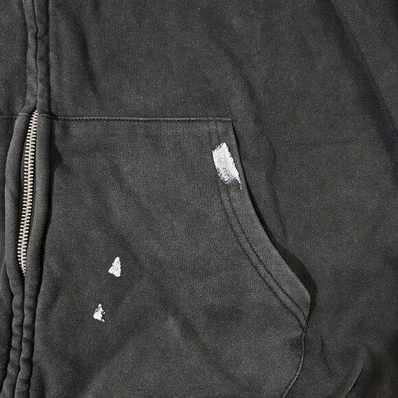 Gallery Dept Black Zip-Up Hoodie - Picture 3 of 10